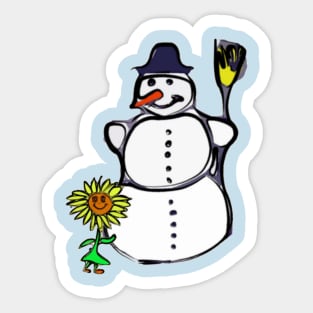 Sue Sunflower Sticker